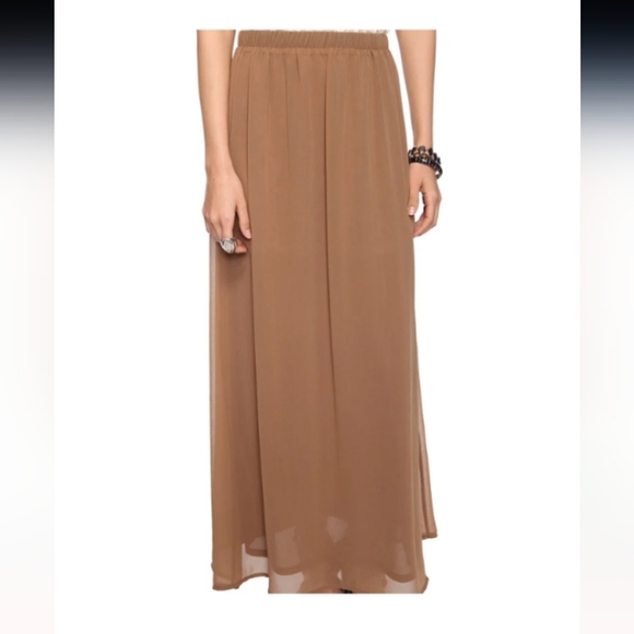 Forever 21 Brown Maxi Skirt - Picture 1 of 3